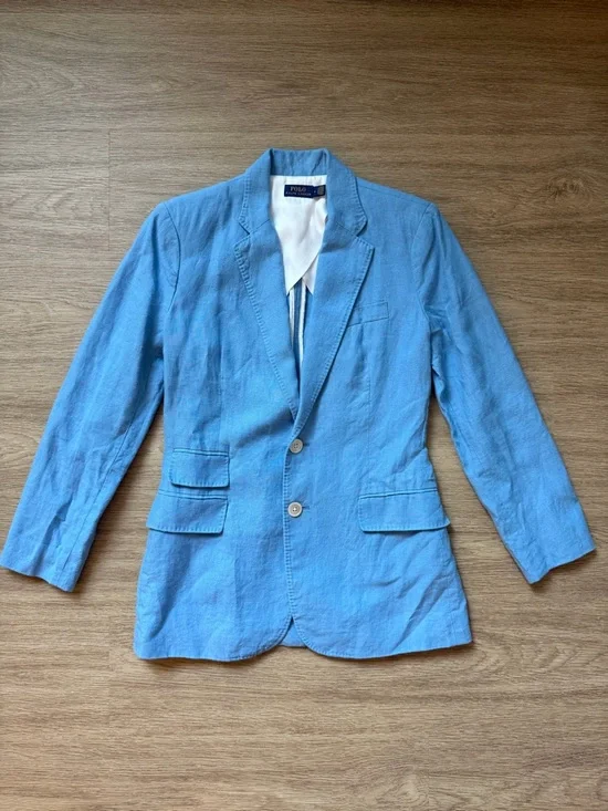 Polo Ralph Lauren 100% linen single-breasted blazer - Picture 1 of 13